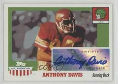 Anthony Davis #A-AD Football Cards 2005 Topps All American Autograph Prices