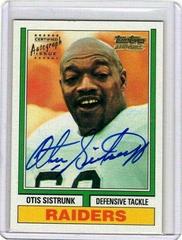Otis Sistrunk #TTR9 Football Cards 2001 Topps Team Legends Autograph Prices