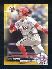 Rhys Hoskins [Gold] #BP117 Baseball Cards 2017 Bowman Prospects Prices