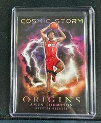 Amen Thompson #15 Basketball Cards 2023 Panini Origins Cosmic Storm Prices