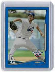 Clayton Kershaw [Vertical Blue] #50 Baseball Cards 2014 Topps Opening Day Prices