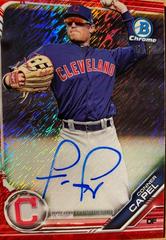 Conner Capel [Red Shimmer] #PA-CC Baseball Cards 2019 Bowman Prospect Autographs Prices