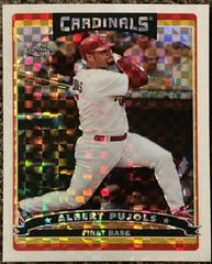 Albert Pujols [Xfractor] #118 Baseball Cards 2006 Topps Chrome Prices