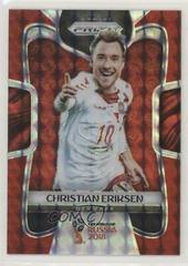 Christian Eriksen [Red Mosaic Prizm] Soccer Cards 2018 Panini Prizm World Cup Prices