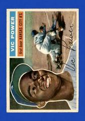 Vic Power [White Back] #67 Baseball Cards 1956 Topps Prices