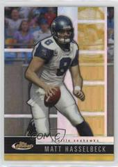 Matt Hasselbeck [Gold Xfractor] Football Cards 2008 Topps Finest Prices