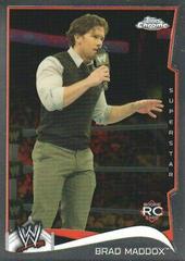 Brad Maddox Wrestling Cards 2014 Topps Chrome WWE Prices