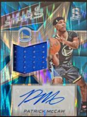 Patrick McCaw [Jersey Autograph Neon Blue] Basketball Cards 2016 Panini Spectra Prices