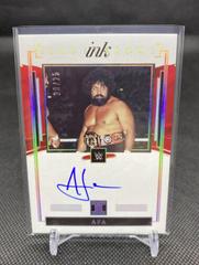 Afa [Holo Silver] Wrestling Cards 2022 Panini Impeccable WWE Illustrious Ink Autographs Prices