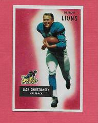 Jack Christiansen #28 Football Cards 1955 Bowman Prices