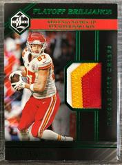 Travis Kelce [Emerald Spotlight] #9 Football Cards 2023 Panini Limited Playoff Brilliance Prices