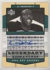 Vencie Glenn #LS-VG Football Cards 2004 Upper Deck Legends Legendary Signatures Prices