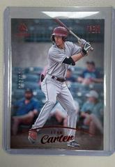 Evan Carter [Red] #18 Baseball Cards 2023 Panini Chronicles Luminance Prices