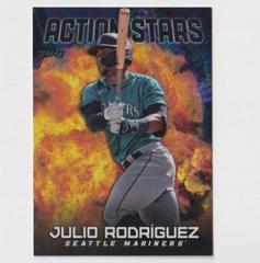 Julio Rodriguez [Black] #AS-20 Baseball Cards 2023 Topps Update Action Stars Prices