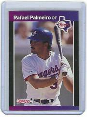 Rafael Palmeiro #T-6 Baseball Cards 1989 Donruss Traded Prices