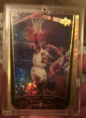 Michael Jordan [Gold F/X] #105 Basketball Cards 1998 Upper Deck Encore Prices
