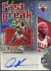 Dennis Rodman Basketball Cards 2021 Panini Donruss Optic Fast Break Signatures Prices