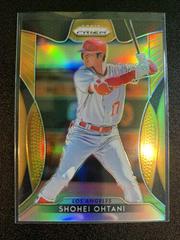 Shohei Ohtani [Gold Prizm] #153 Baseball Cards 2019 Panini Prizm Prices