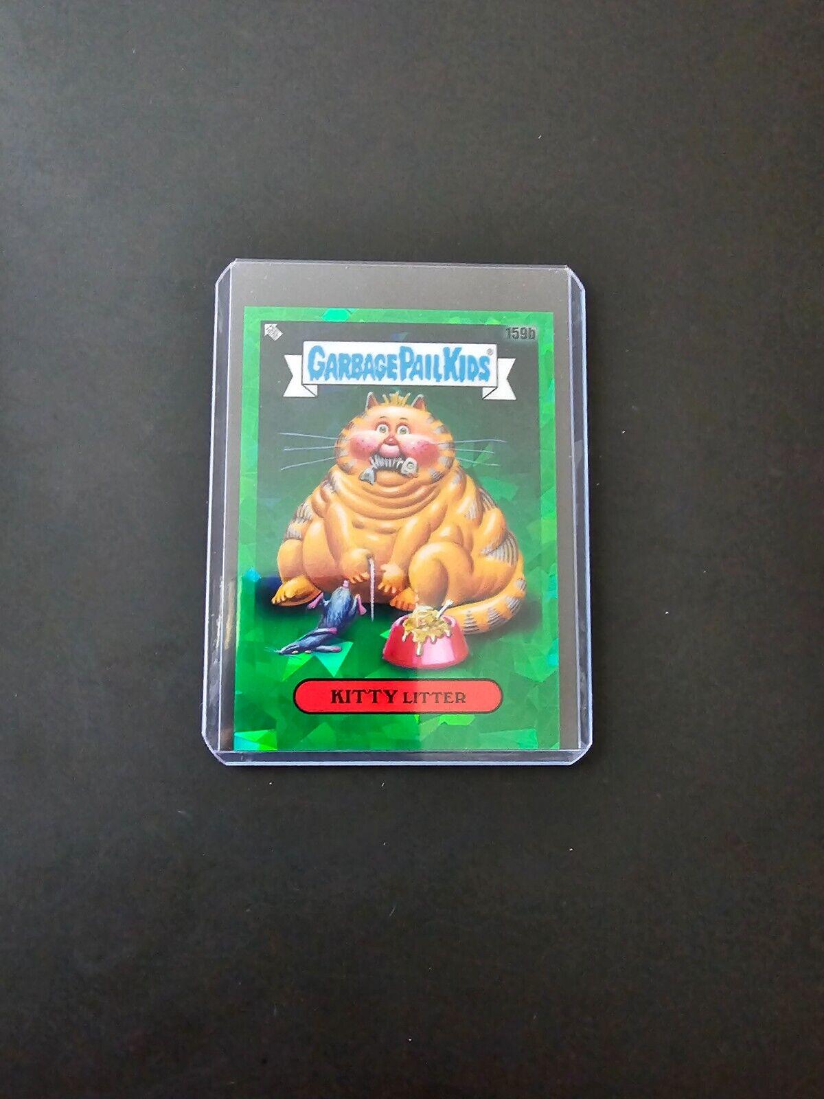 KITTY LITTER [Green] #159b Garbage Pail Kids 2021 Sapphire