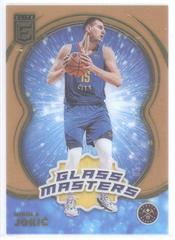 Nikola Jokic [Gold] #2 Basketball Cards 2022 Panini Donruss Elite Glass Masters Prices