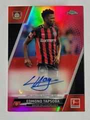 Edmond Tapsoba [Magenta] Soccer Cards 2021 Topps Chrome Bundesliga Autographs Prices