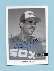 Ozzie Guillen [Black & White Autograph] #AS-OG Baseball Cards 2017 Topps Archives Snapshots Prices
