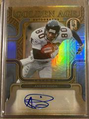 Andre Rison [Platinum] #GAA-ARI Football Cards 2022 Panini Gold Standard Golden Age Autographs Prices