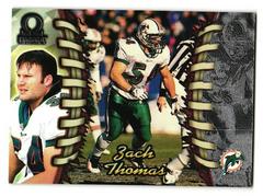 Zach Thomas Football Cards 1998 Pacific Omega Prices