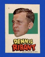 Dennis Ribant Baseball Cards 1967 Topps Pirates Stickers Prices