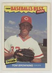 Tom Browning #4 Baseball Cards 1986 Fleer Baseball's Best Prices