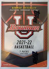 Blaster Box Basketball Cards 2021 Bowman University Prices