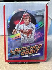 Mike Trout #LIO-3 Baseball Cards 2022 Topps Cosmic Chrome Launched Into Orbit Prices