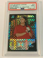 Jay Bruce [Xfractor] #32 Baseball Cards 2005 Bowman Chrome Draft Picks Prices