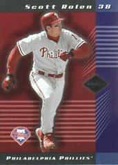 Scott Rolen #23 Baseball Cards 2001 Leaf Limited Prices