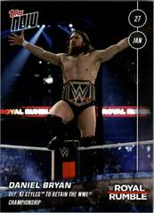 Daniel Bryan #5 Wrestling Cards 2019 Topps Now WWE Prices