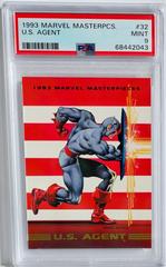 U.S.Agent Marvel 1993 Masterpieces Prices