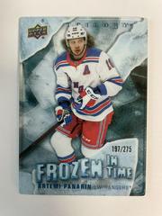 Artemi Panarin #FT-AP Hockey Cards 2022 Upper Deck Trilogy Frozen in Time Prices