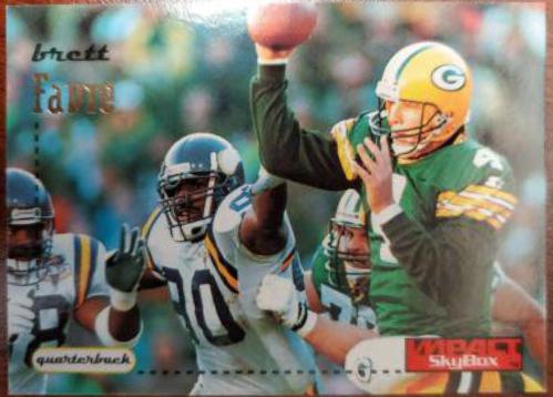 Brett Favre #52 Prices | 1996 Skybox Impact | Football Cards