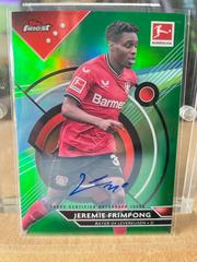 Jeremie Frimpong [Green] #BCA-JF Soccer Cards 2022 Topps Finest Bundesliga Autographs Prices