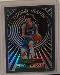 LaMelo Ball #1 Basketball Cards 2021 Panini Obsidian Tunnel Vision Prices