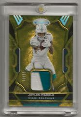 Jaylen Waddle [Gold] #MM-JWA Football Cards 2022 Panini Certified Materials Mirror Prices