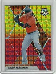 Trey Mancini [Choice Fusion Red & Yellow] #2 Baseball Cards 2021 Panini Mosaic Prices
