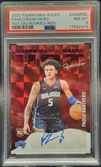 Paolo Banchero [Red] #HSR-PBC Basketball Cards 2022 Panini Hoops Hot Signatures Rookies Prices