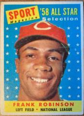 Frank Robinson [All Star] Baseball Cards 1958 Topps Prices