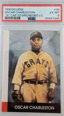Oscar Charleston [Correct Picture, H On Cap] Baseball Cards 1990 Eclipse Stars of the Negro Leagues Prices