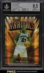 Tim Duncan [Refractor] #325 Basketball Cards 1997 Finest Embossed Prices