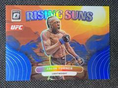 Jalin Turner [Blue] #21 Ufc Cards 2023 Panini Donruss Optic UFC Rising Suns Prices