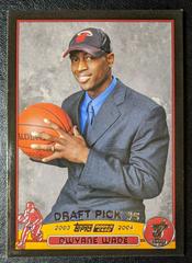 Dwyane Wade [Black Border] Basketball Cards 2003 Topps Prices