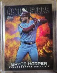 Bryce Harper [Black] Baseball Cards 2023 Topps Update Action Stars Prices