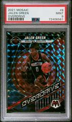 Jalen Green Basketball Cards 2021 Panini Mosaic Overdrive Prices